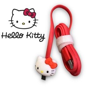 𝅺NEW hello kitty usb- mini usb charging cord​​